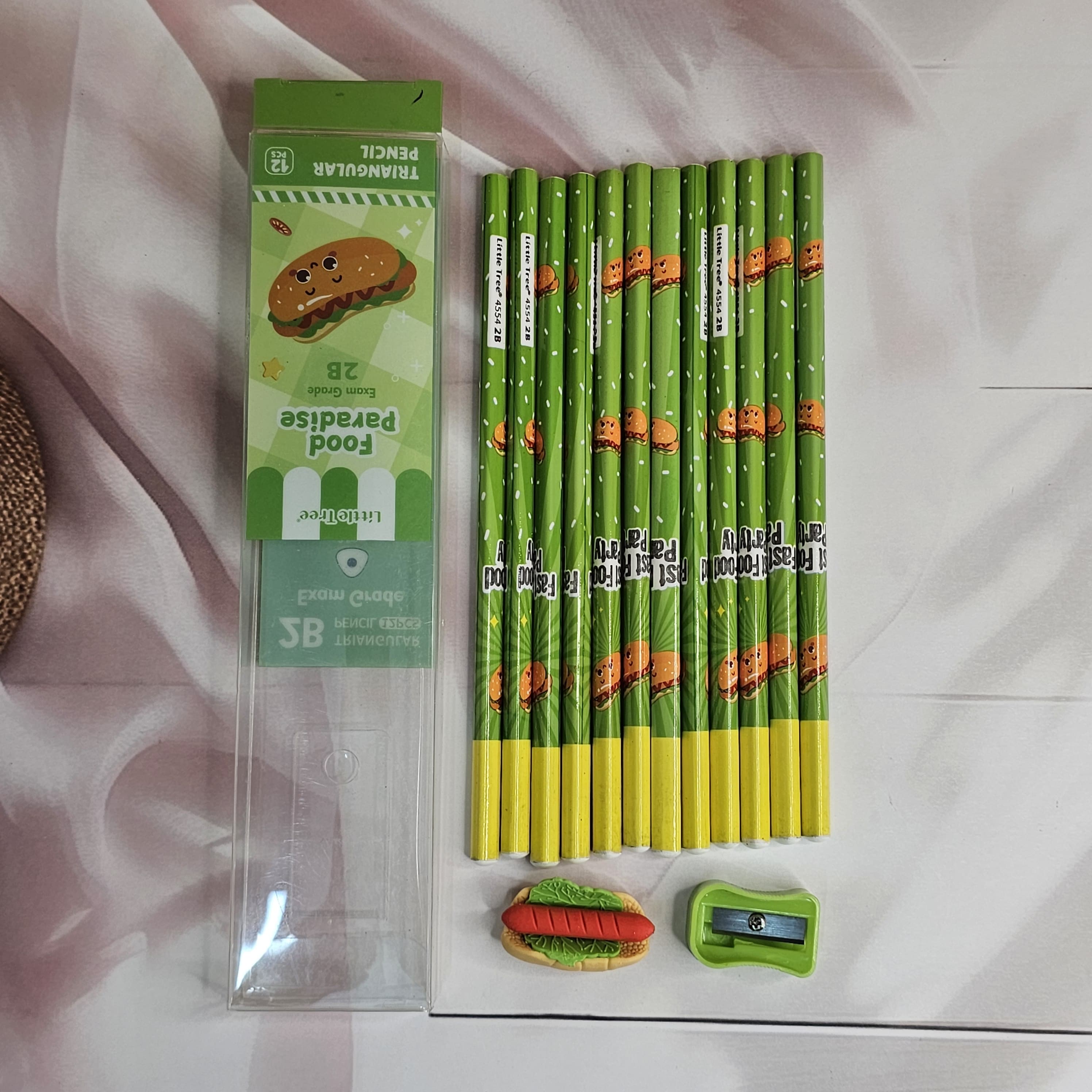 Novelty Pencil Sets (Fast Food): Choose from burger, hotdog, and drink designs. Includes pencils, eraser, sharpener.
www.usmiletoys